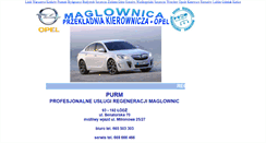 Desktop Screenshot of maglownica-opel.purm.com.pl